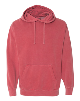 Hooded Sweatshirt - Crimson
