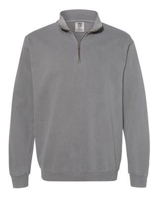 Quarter Zip Sweatshirt - Grey