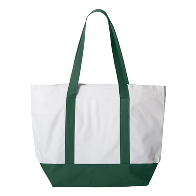 Tote Bag Zippered - Forest