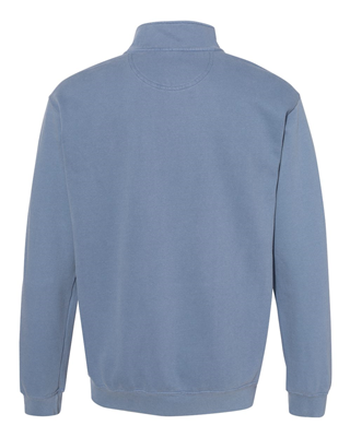 Quarter Zip Sweatshirt - Blue Jean